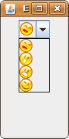 Ejemplo de iconos o imagenes en un JCombobox